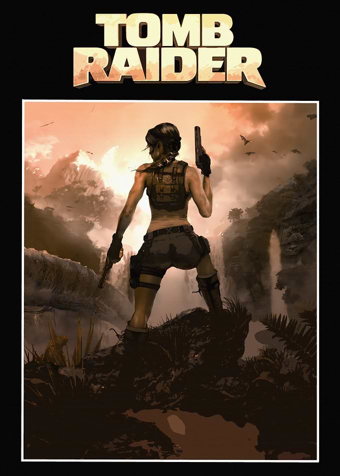 Lara Croft in Tomb Raider
