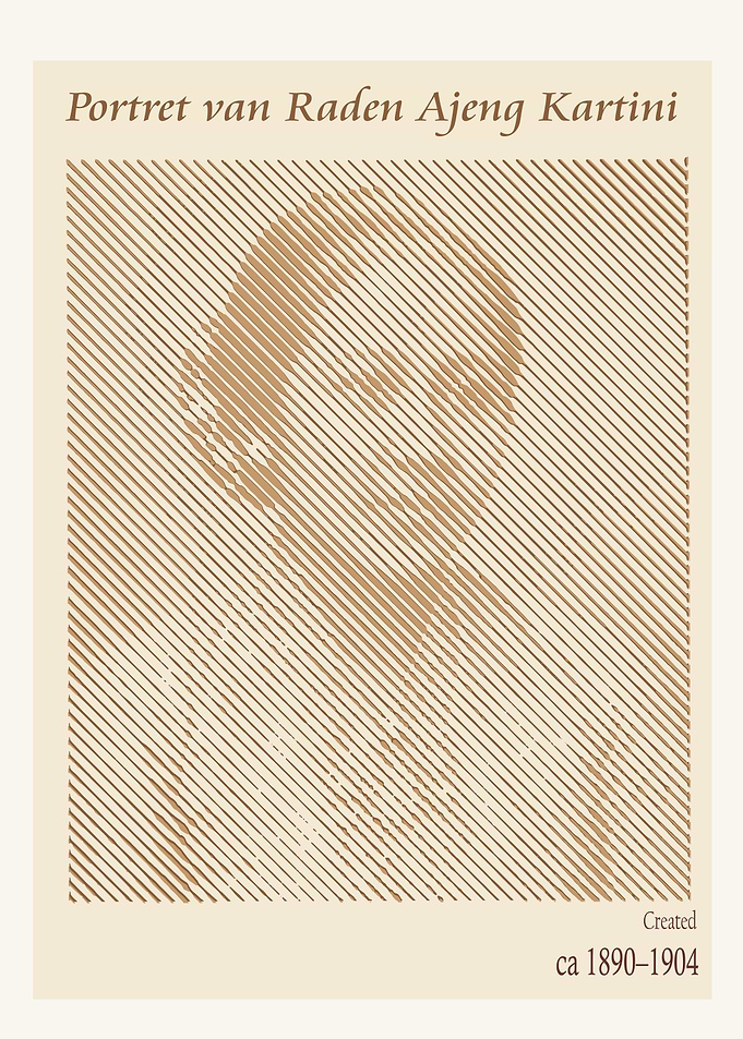 Portrait of Raden Ajeng Kartini