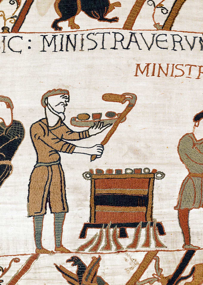 Food is Prepared Bayeux Tapestry Scene 42