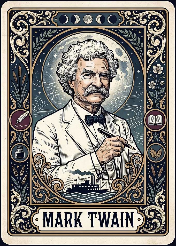 Mark Twain Portrait