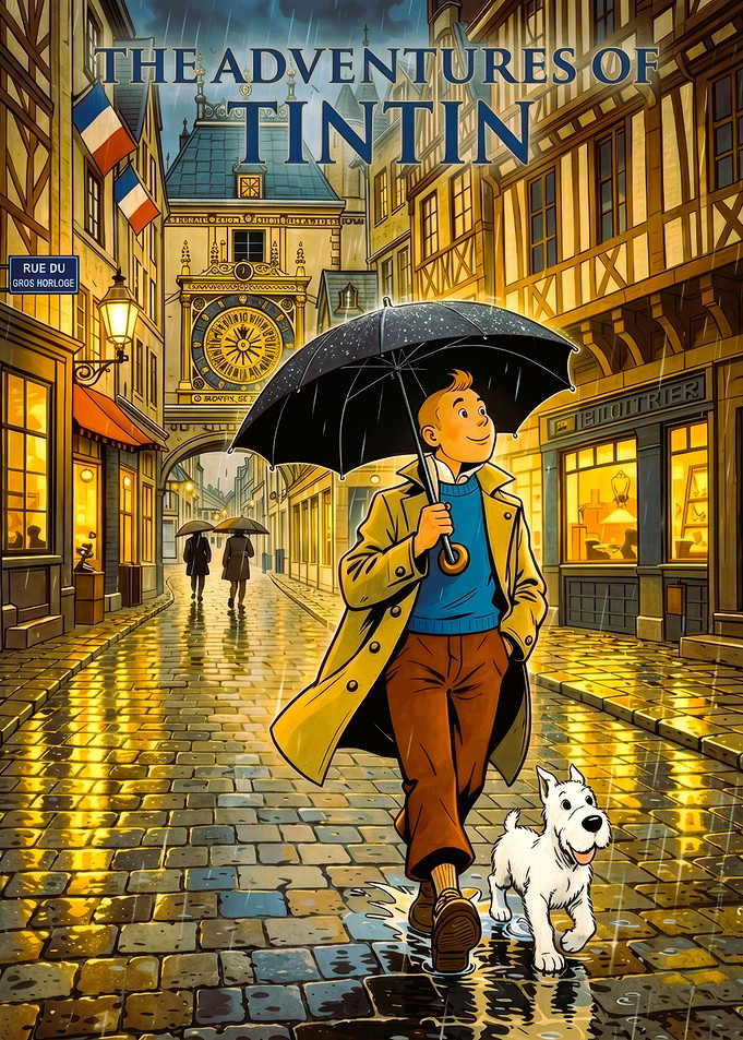 The Adventures of Tintin Poster