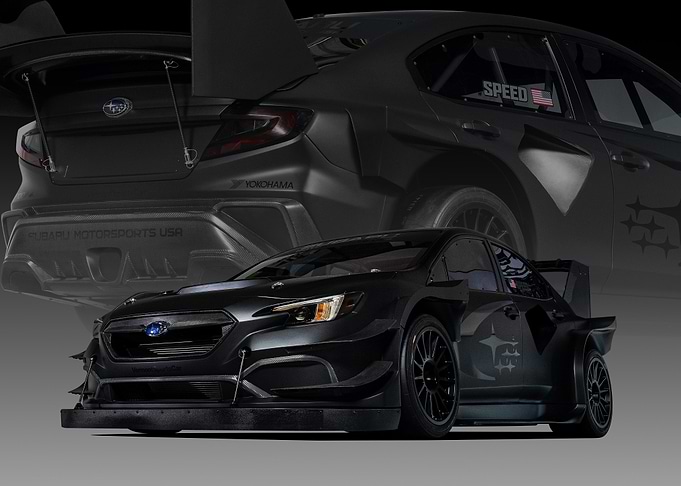 Subaru WRX Project Midnight Concept