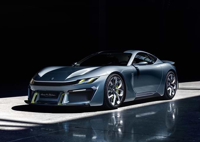 Futuristic Electric Sports Car