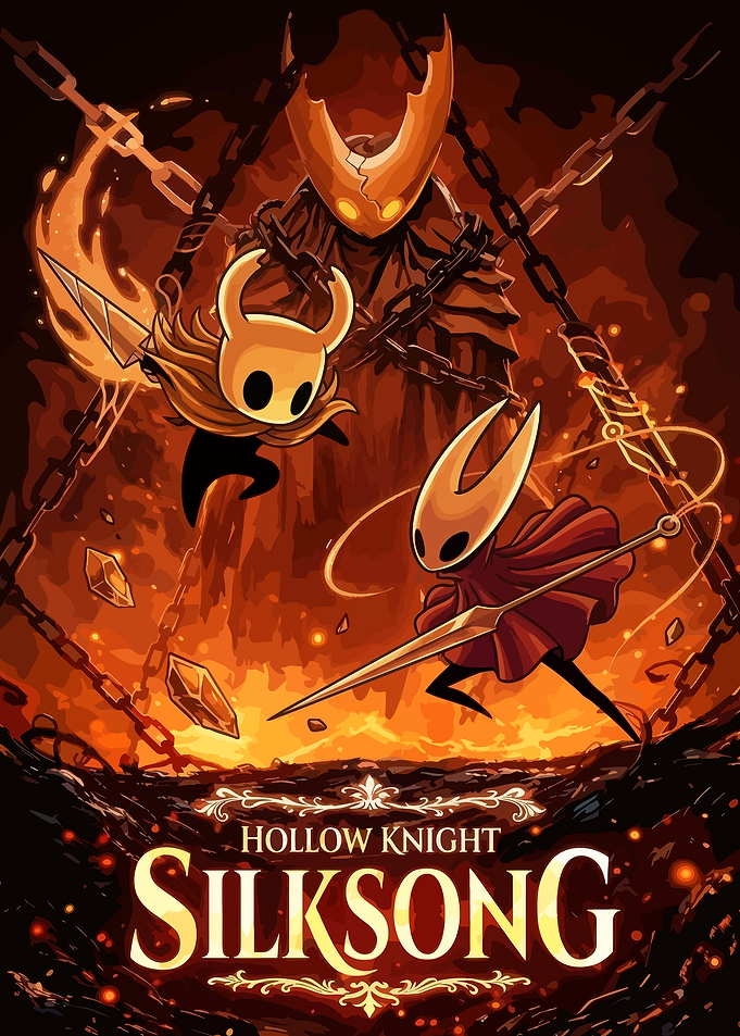 Hollow Knight Silksong Game Art