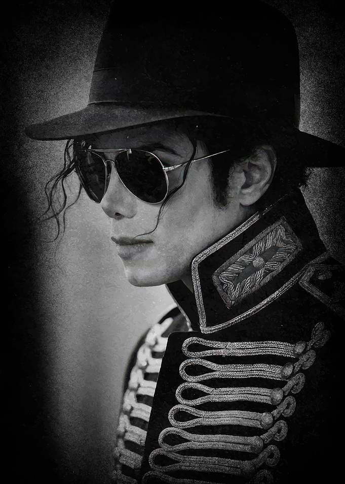 Michael Jackson in Military Jacket