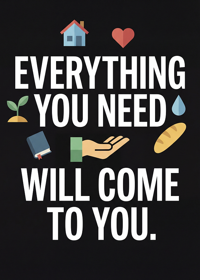 Everything You Need Will Come To You