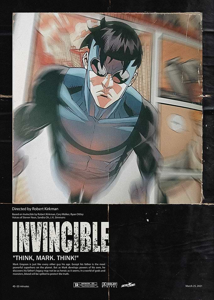 Invincible Comic Book Poster