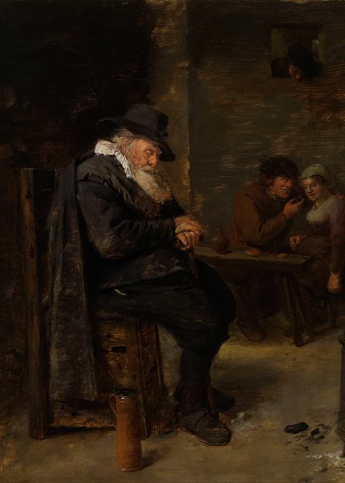 Old Man in a Tavern