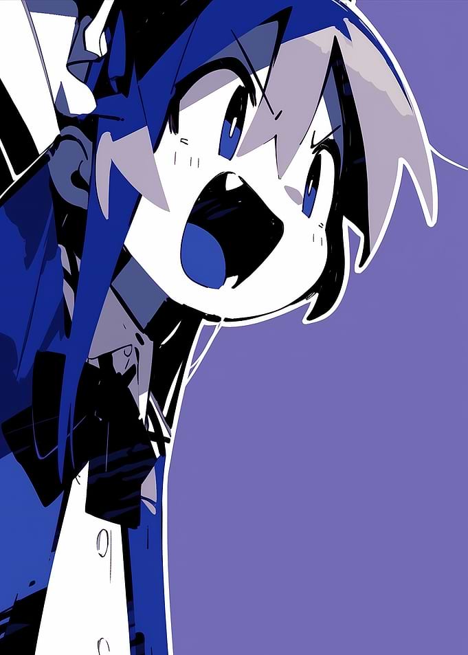 Anime Girl Yelling