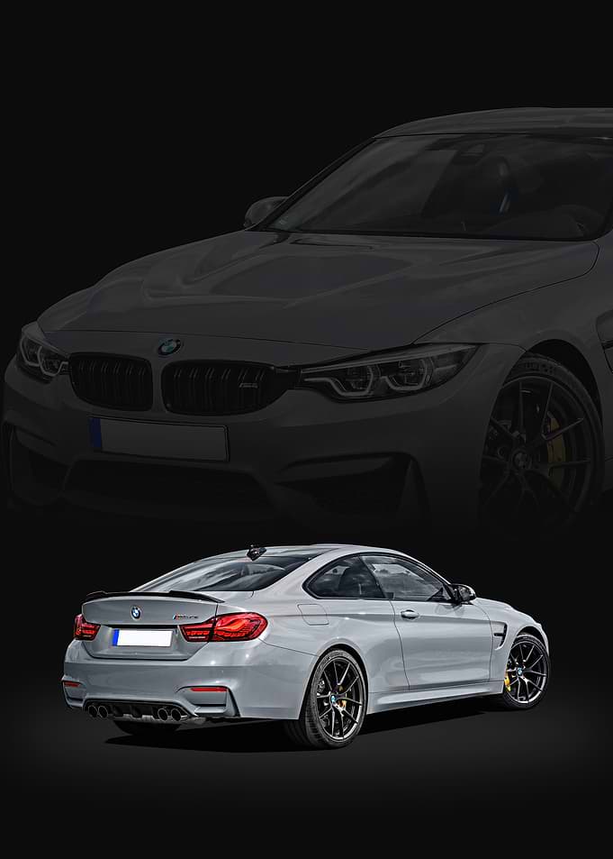 BMW M4 CS Rear View