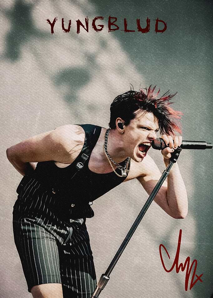 Yungblud Performing on Stage