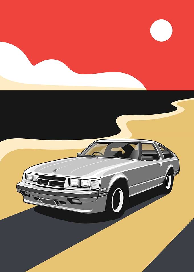 Celica MK1 Midnight
