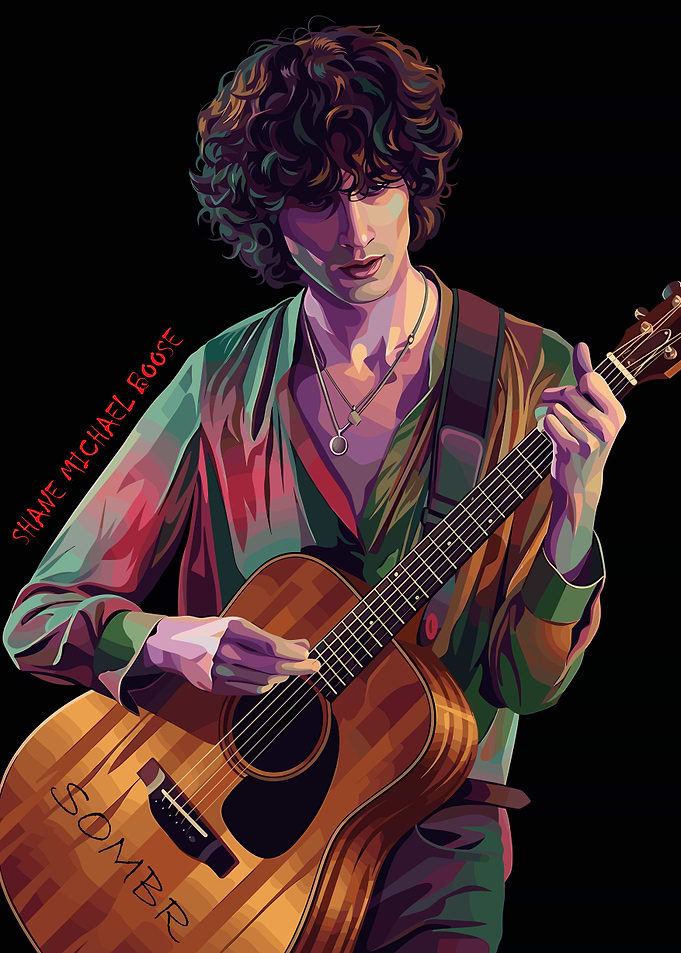 Musician Playing Guitar