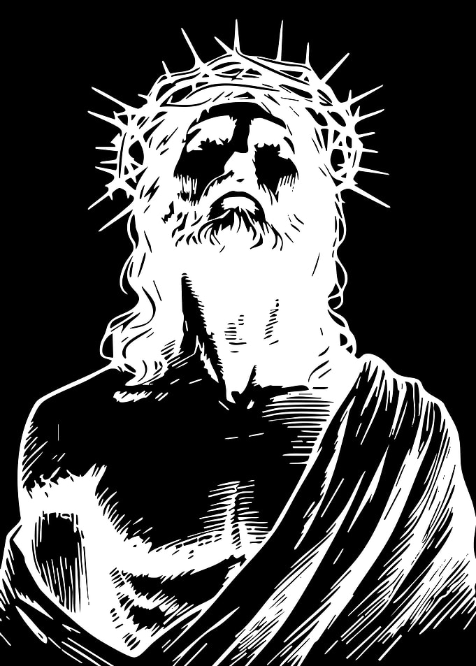 Jesus Christ with Crown of Thorns