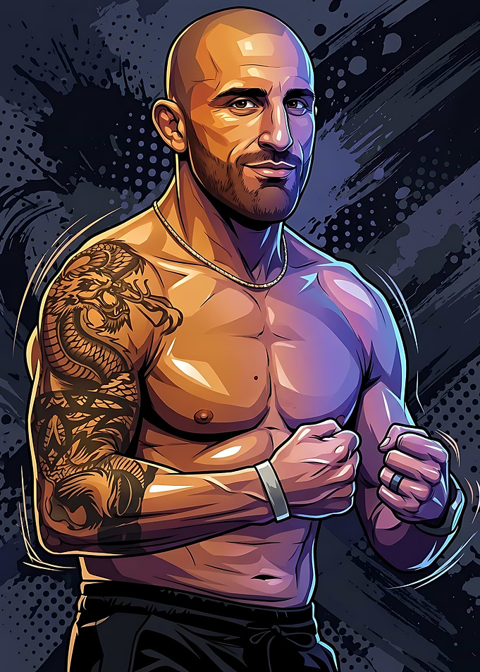 Portrait of Alexander Volkanovski
