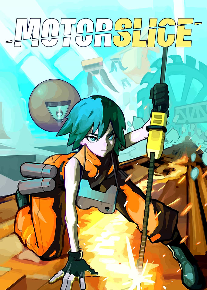 MotorSlice Anime Character with Welder