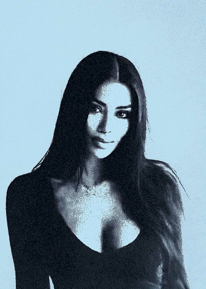 Portrait of kim kardashian