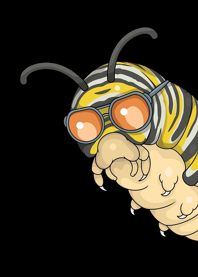 Monarch Butterfly Lover Kids Insects Caterpillar