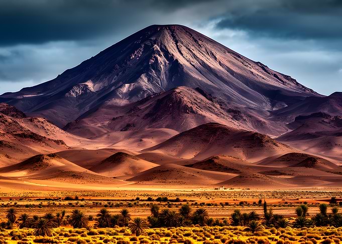 Desert Mountain Landscape