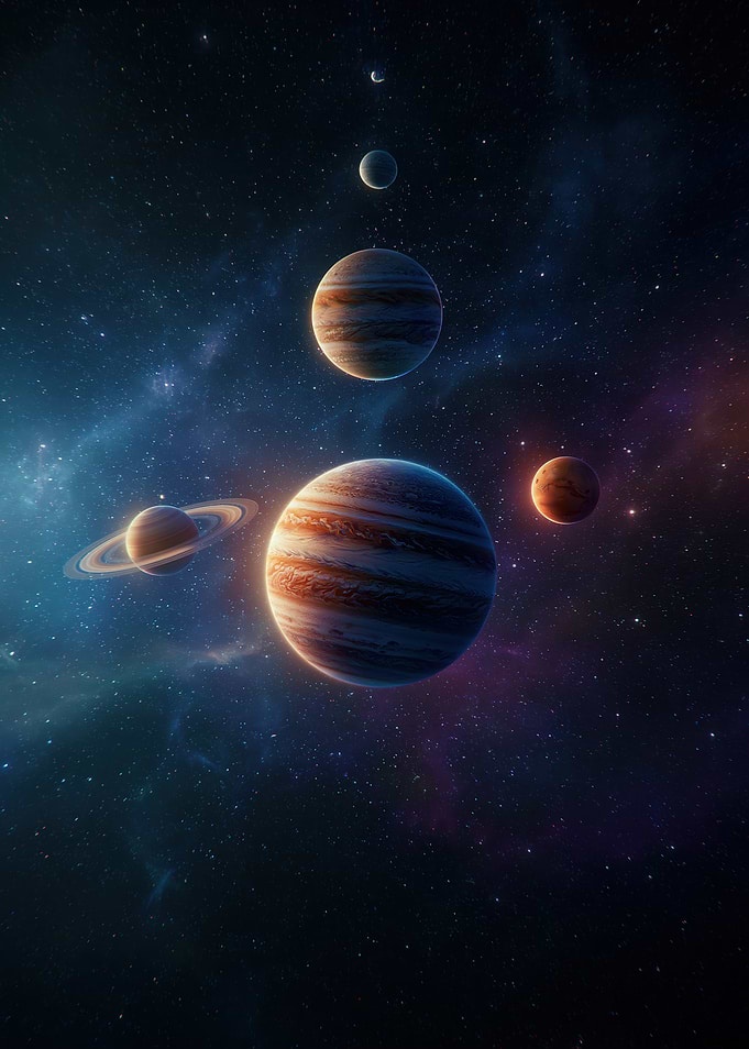Planets in a Starry Nebula