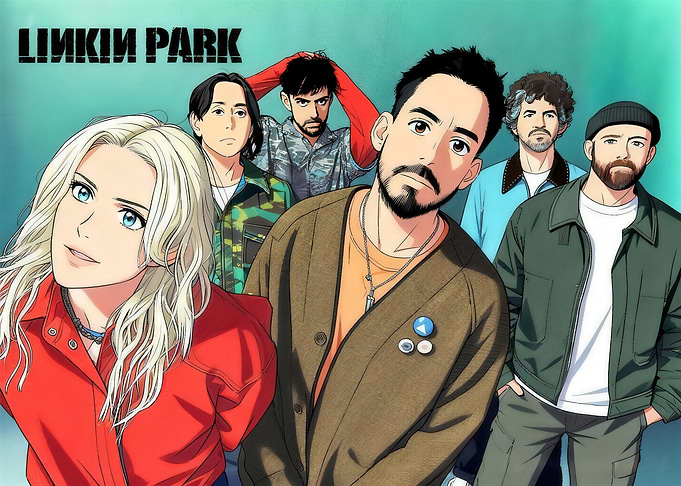 Linkin Park Anime Style