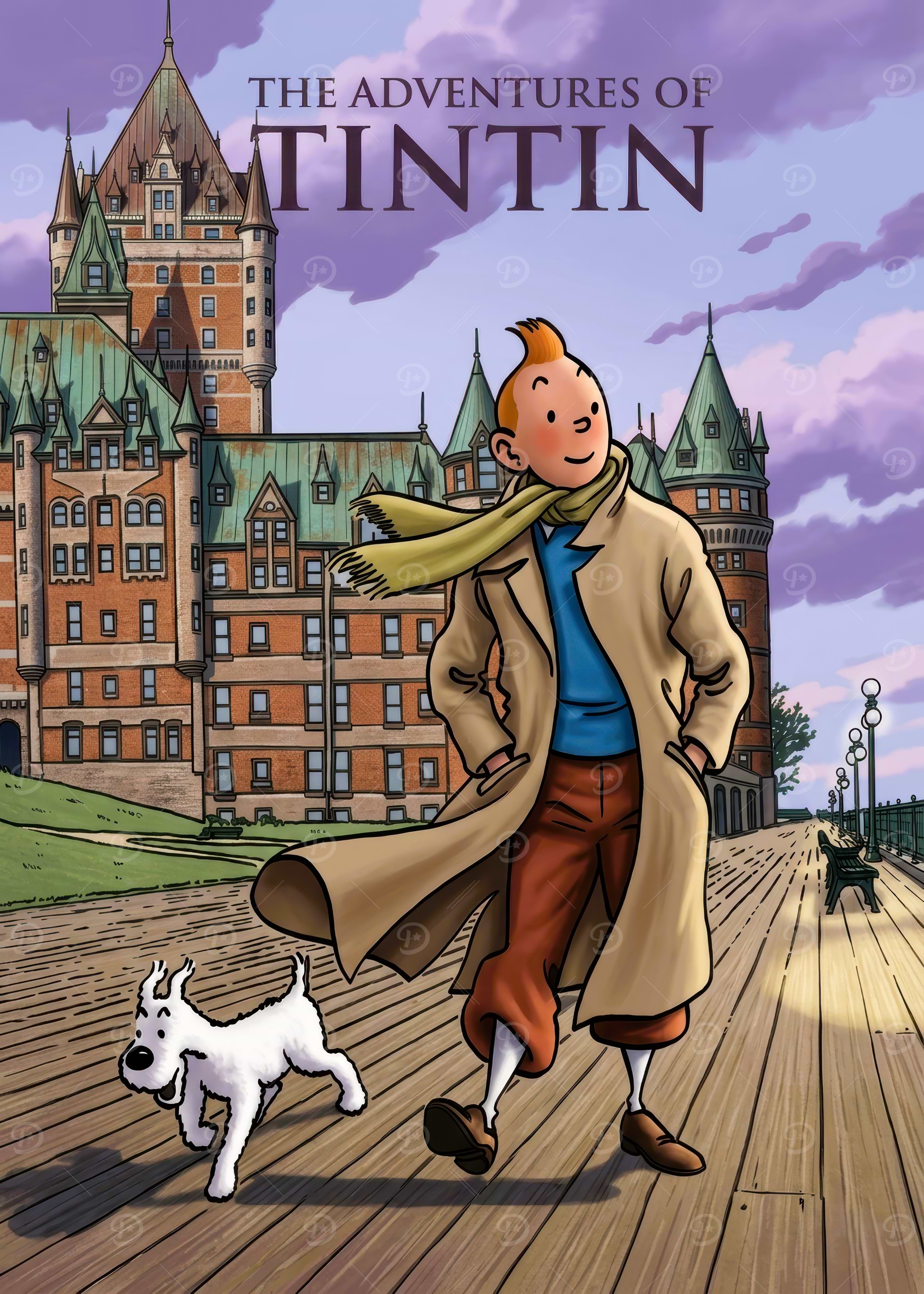 Tintin Posters Online - Shop Unique Metal Prints, Pictures