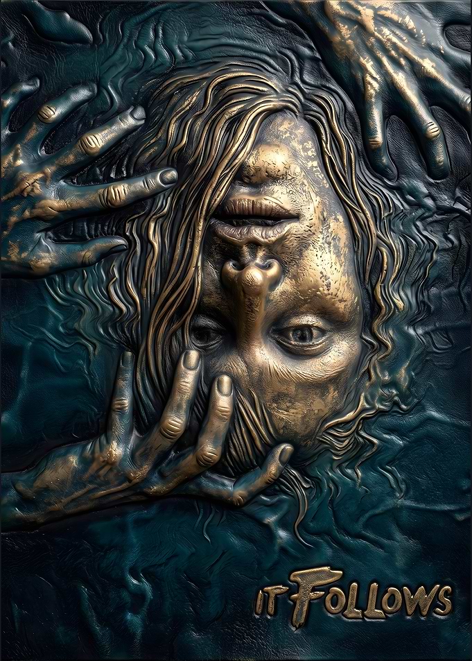 It Follows Movie Poster Relief