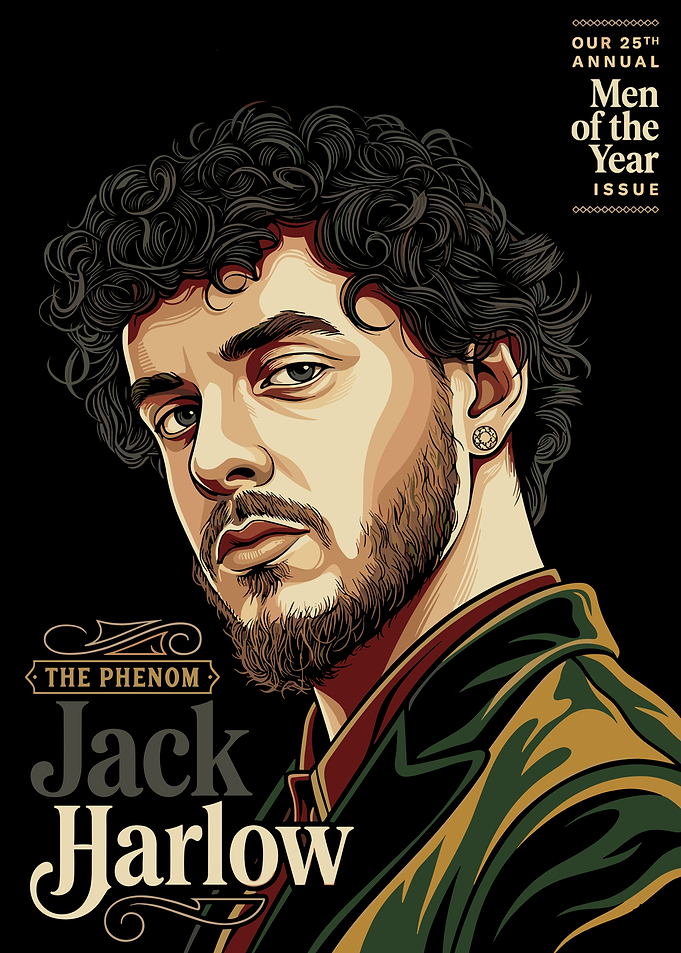 Jack Harlow Men of the Year Cover