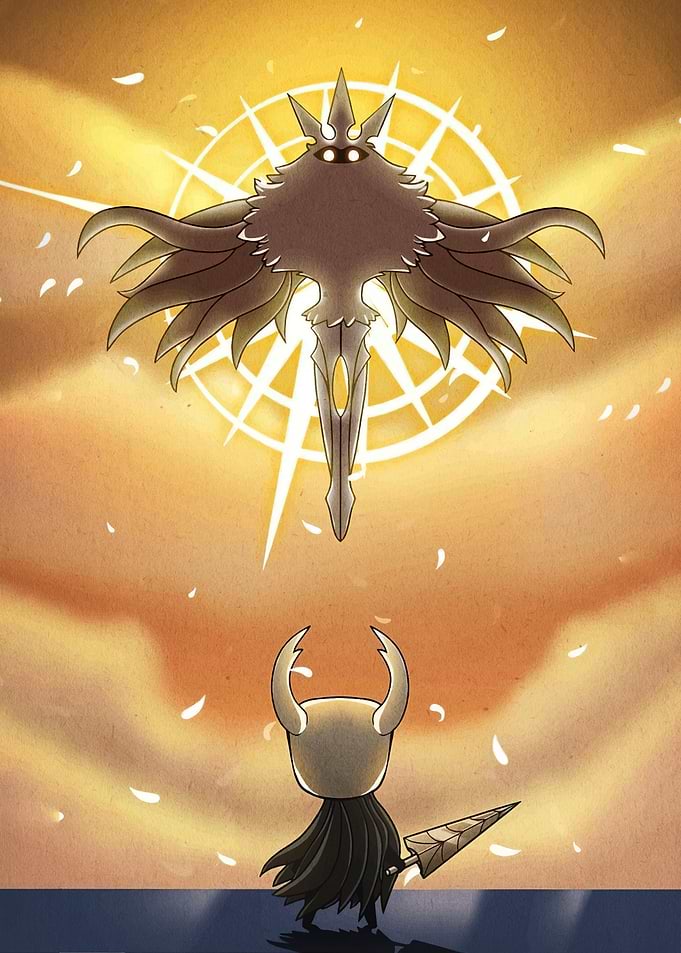 The Knight faces the Radiance