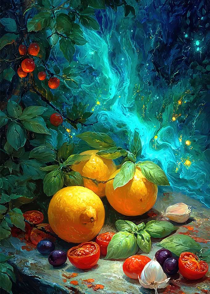 Enchanted Garden Still Life