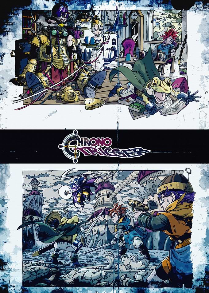 Chrono Trigger Characters in Action
