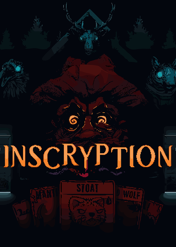 Inscryption Game Title Art