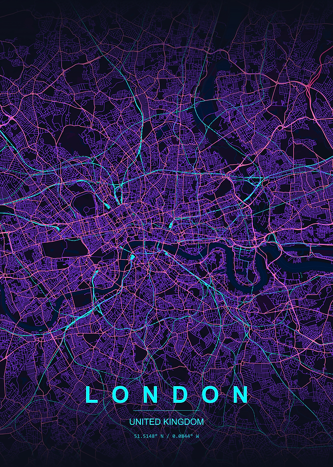 London City Map Art