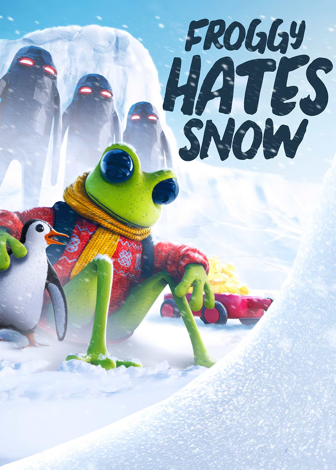 Froggy Hates Snow Game Poster