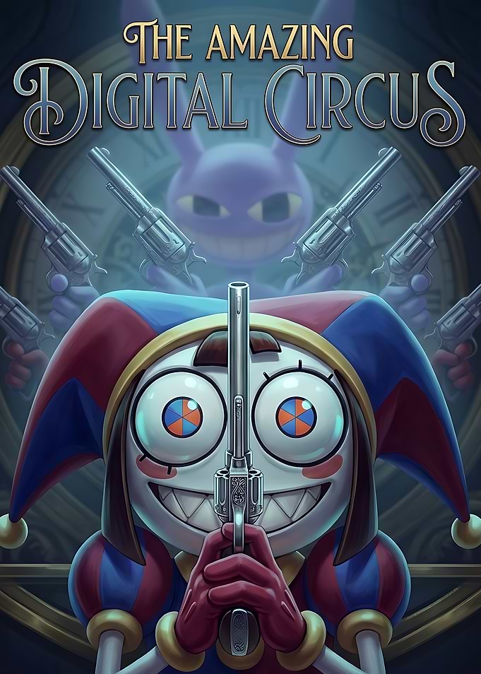 The Amazing Digital Circus Pomni Jax Poster