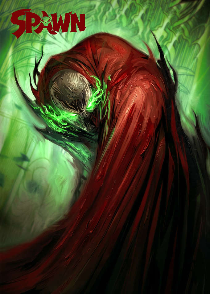 Spawn Comic Art
