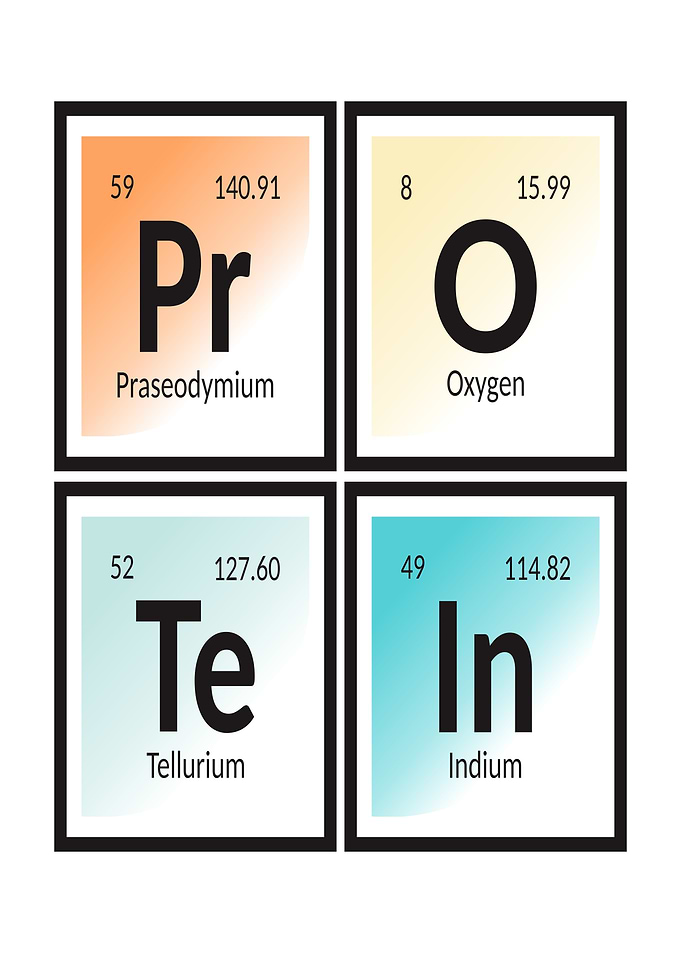 Periodic Table Elements - Protein