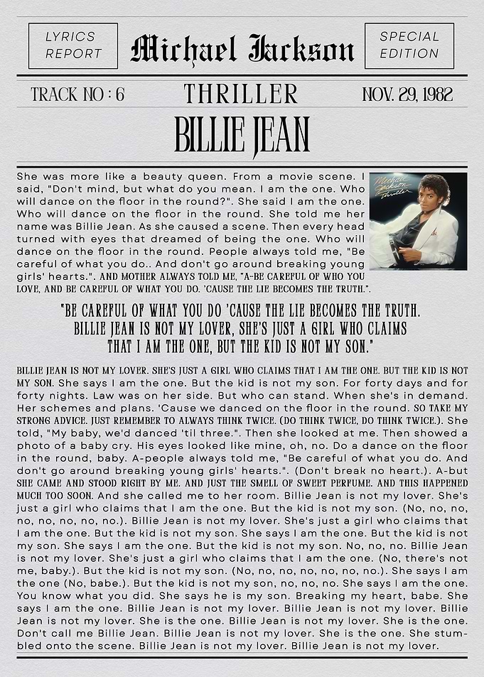 Michael Jackson Billie Jean