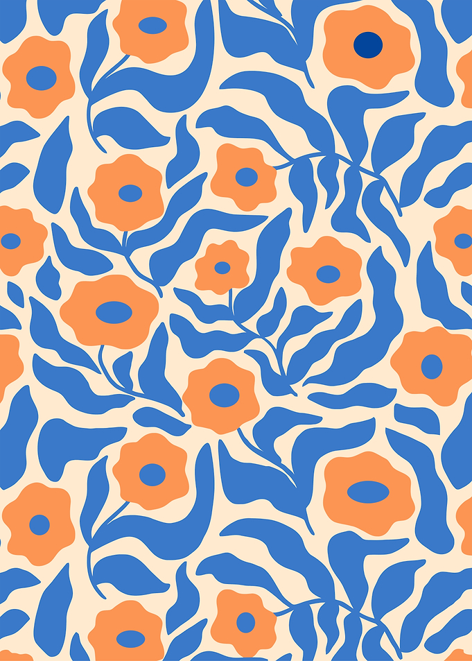 Abstract Floral Pattern