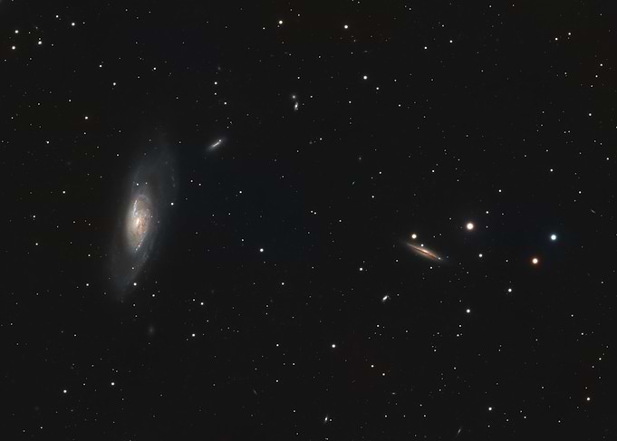 Galaxies in the Night Sky