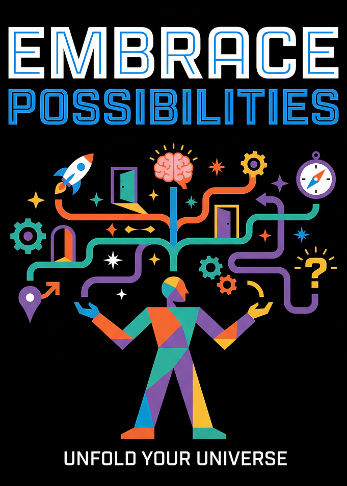 Embrace Possibilities Unfold Your Universe