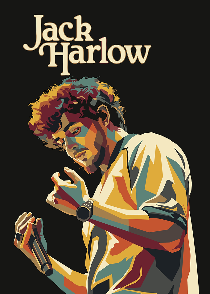 Jack Harlow Pop Art Portrait