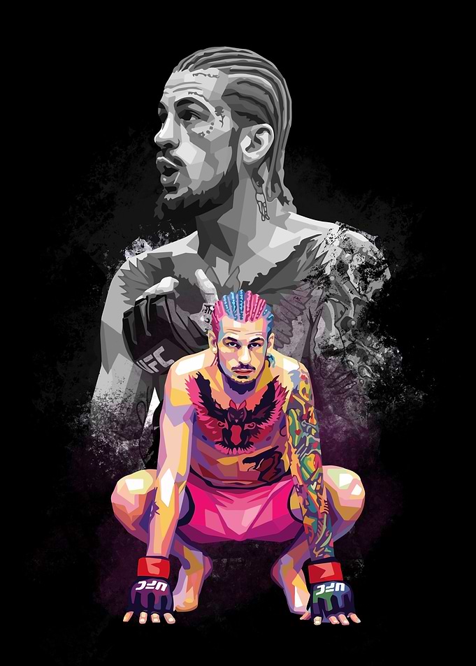 Sean O'Malley Pop Art Portrait