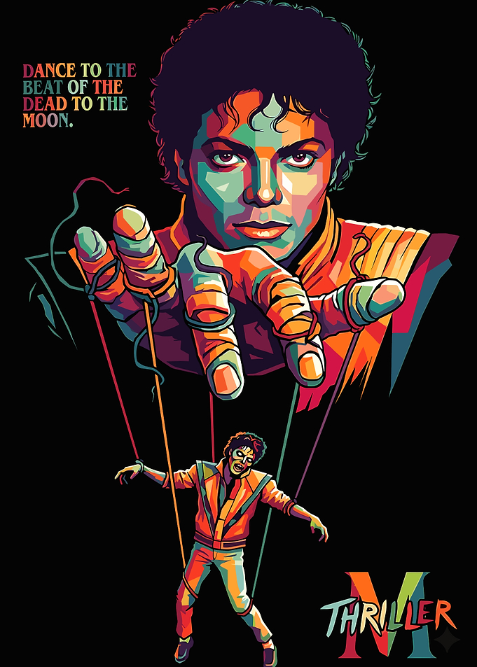 Michael Jackson Thriller Pop Art