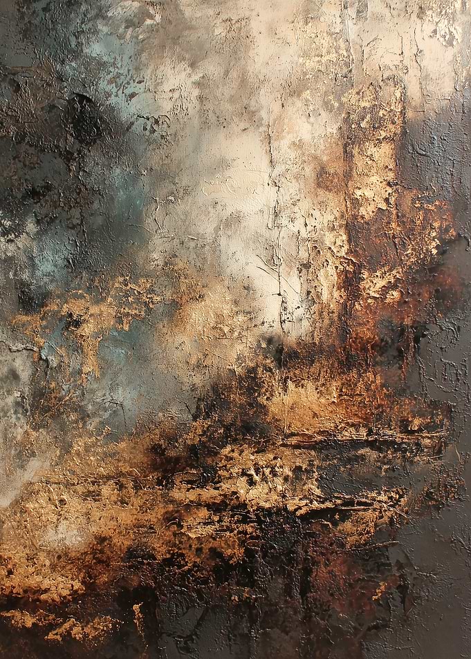 Textured Abstract Painting