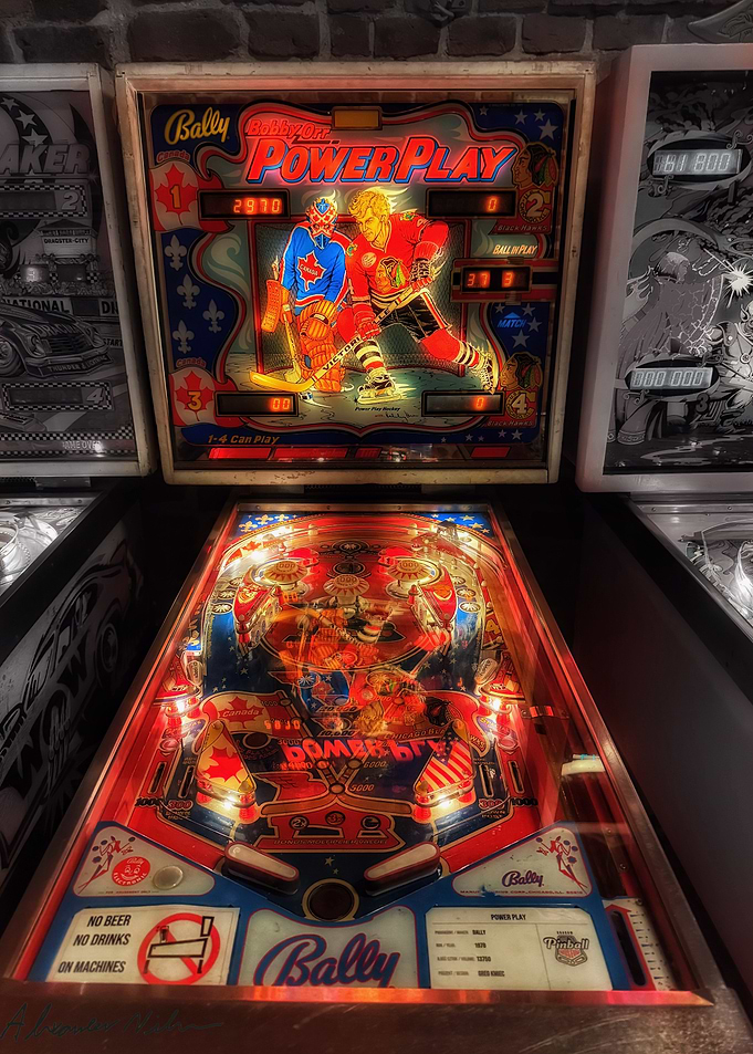 Bally Power Play Pinball Machine