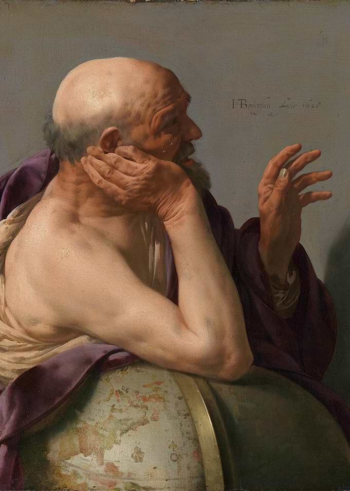 Philosopher with Globe
