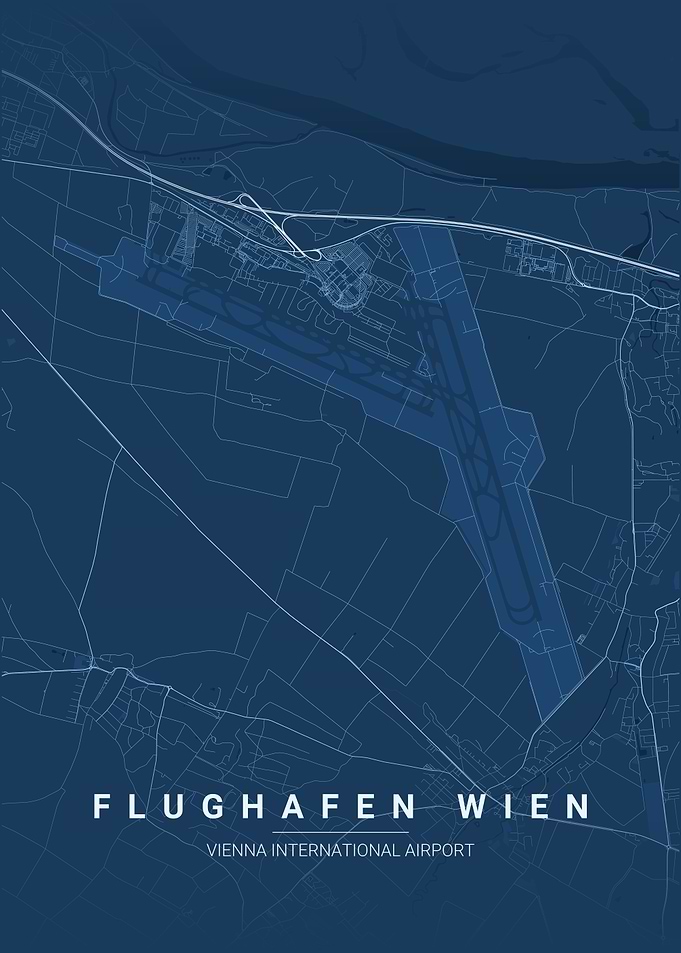 Vienna International Airport Map