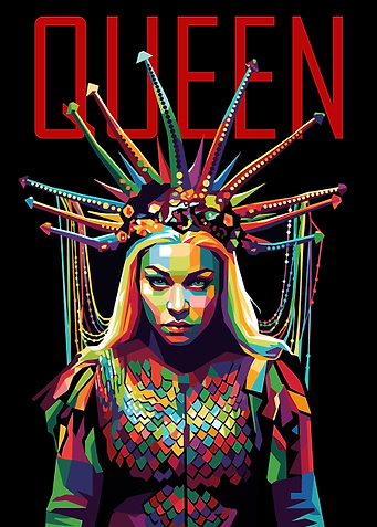 Queen Pop Art Portrait