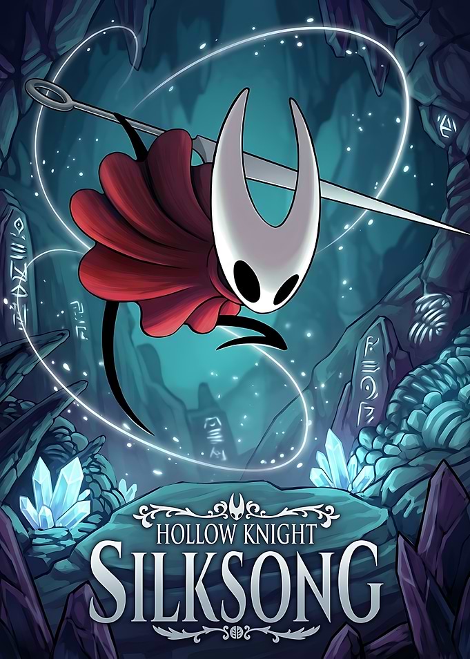 Hollow Knight Silksong Game Poster